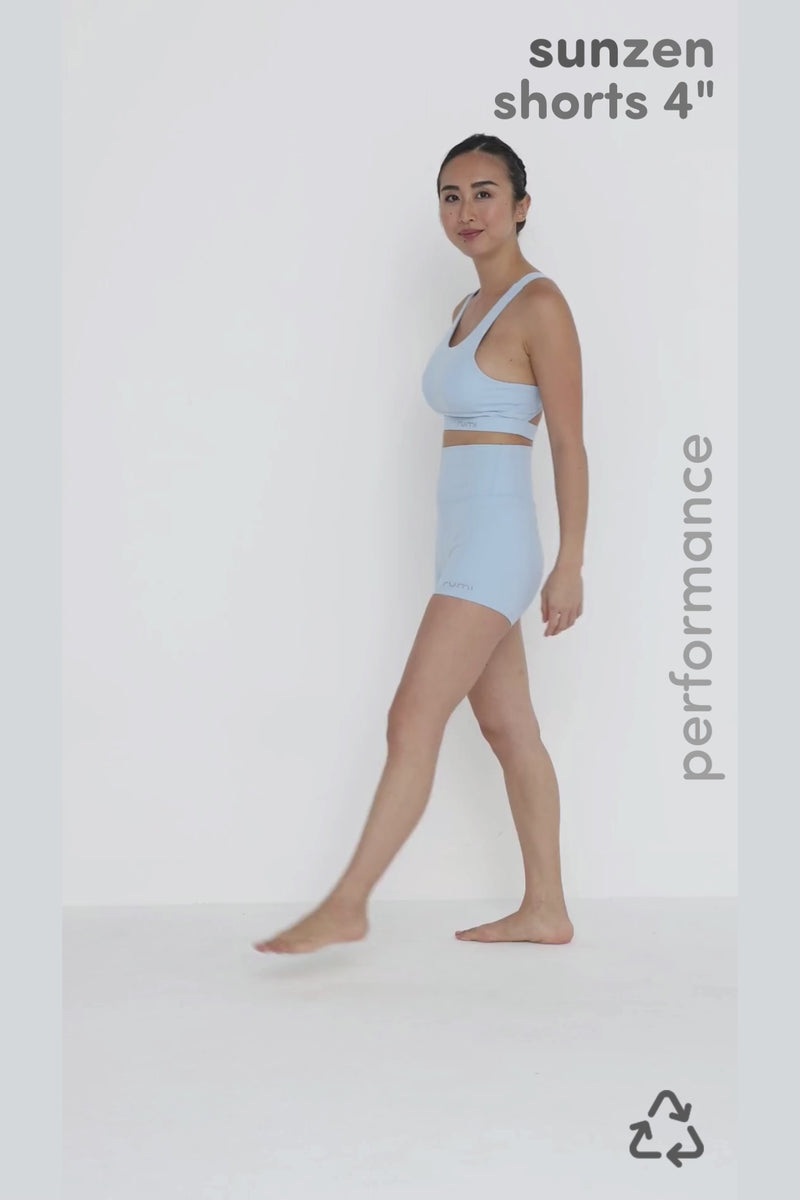 W Sun Zen Shorts 4” - Black