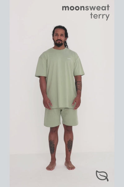 M Moon Sweatshorts Terry - Black