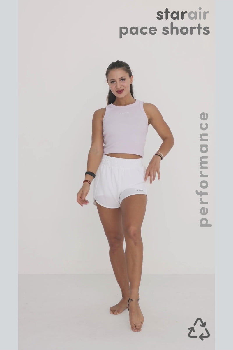W StarAir Pace Shorts - Snow